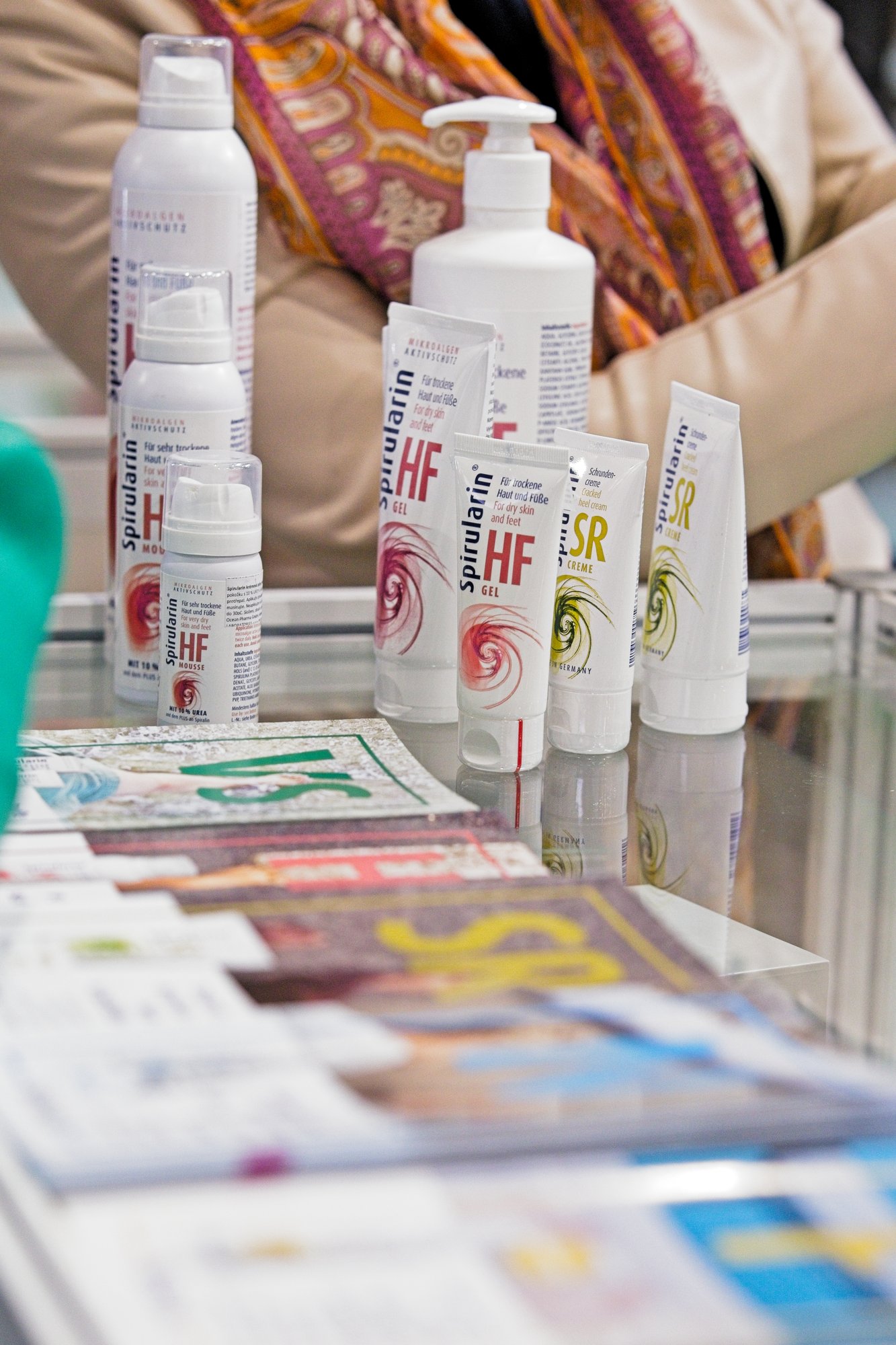 Detail produktové řady na stánku ODEL Laboratories